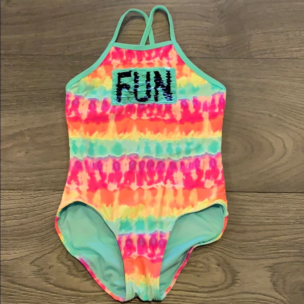 Changing Sequin Fun/Sun Swim Suit